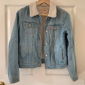 Vintage Levi’s Sherpa Denim Jacket